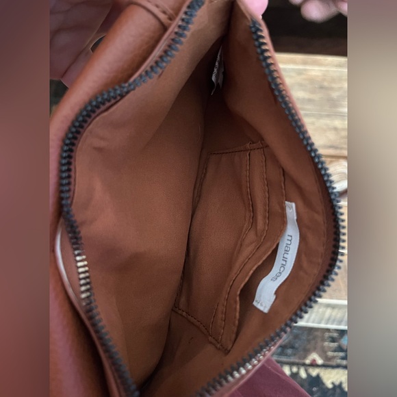 Maurices Tan Leather Wristlet Clutch - Picture 4 of 8
